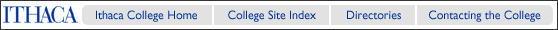 Ithaca College Nav Bar