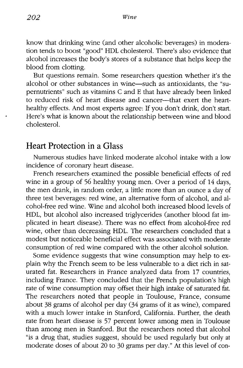 Cholesterol Cures sample page