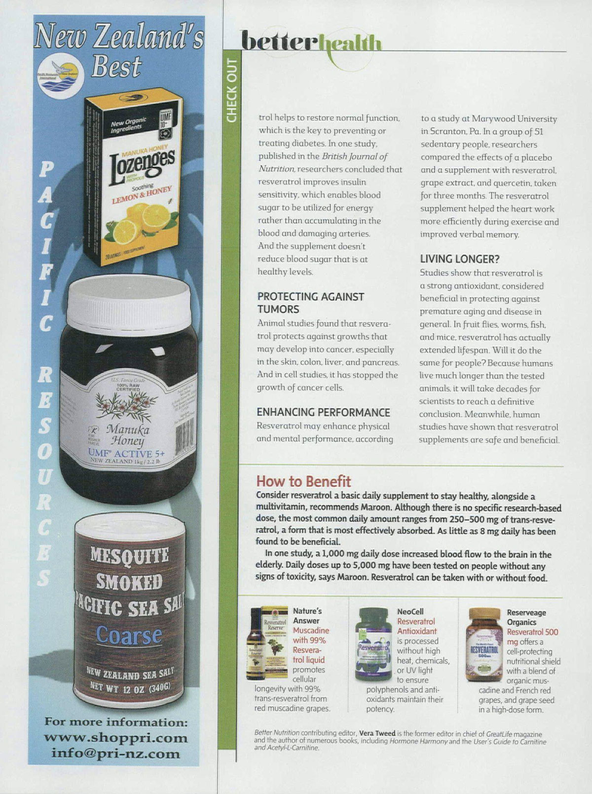 Better Health article page 2